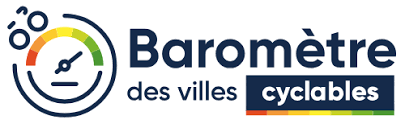 Logo baromètre villes cyclables