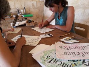 Atelier calligraphie