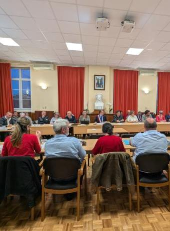Réunion du conseil municipal