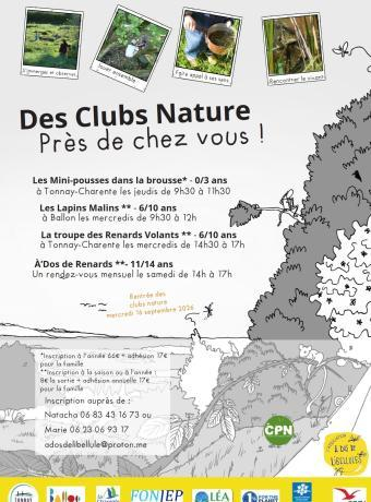 Clubs Nature des Libellules