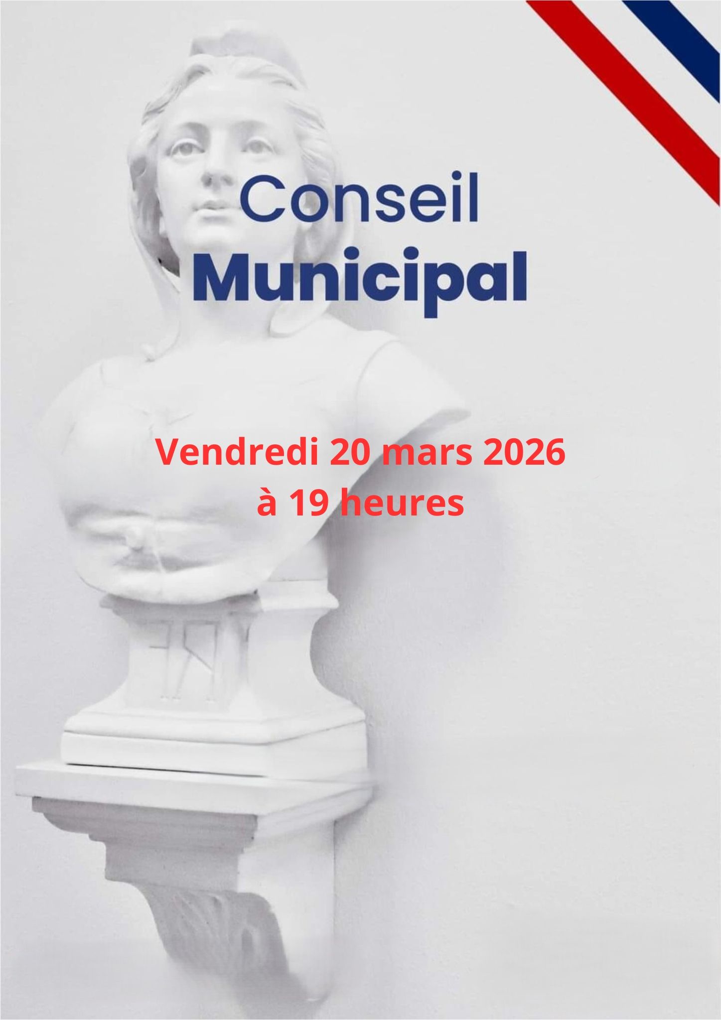 Réunion du conseil municipal