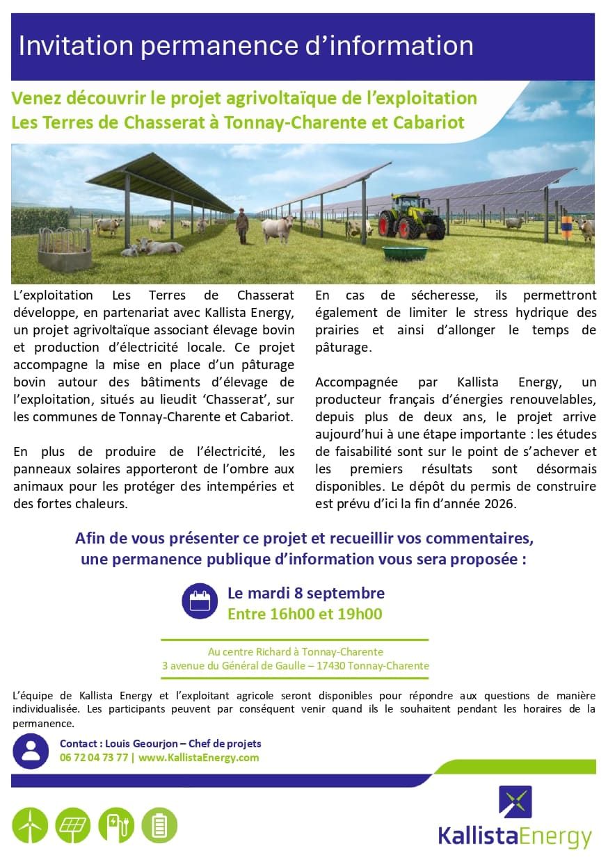 Flyer A5 Permanence Information Tonnay Charente
