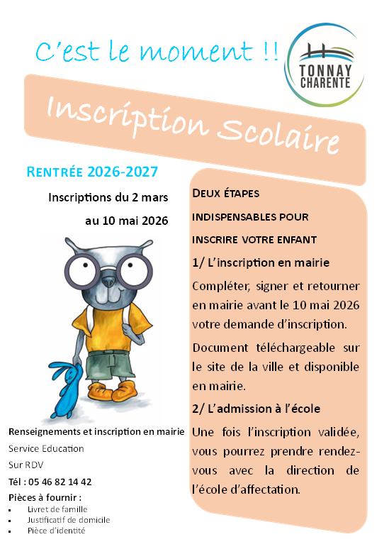 Inscription 2026 2027