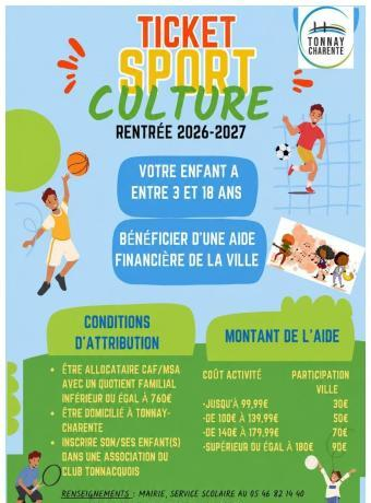 Ticket sport et culture