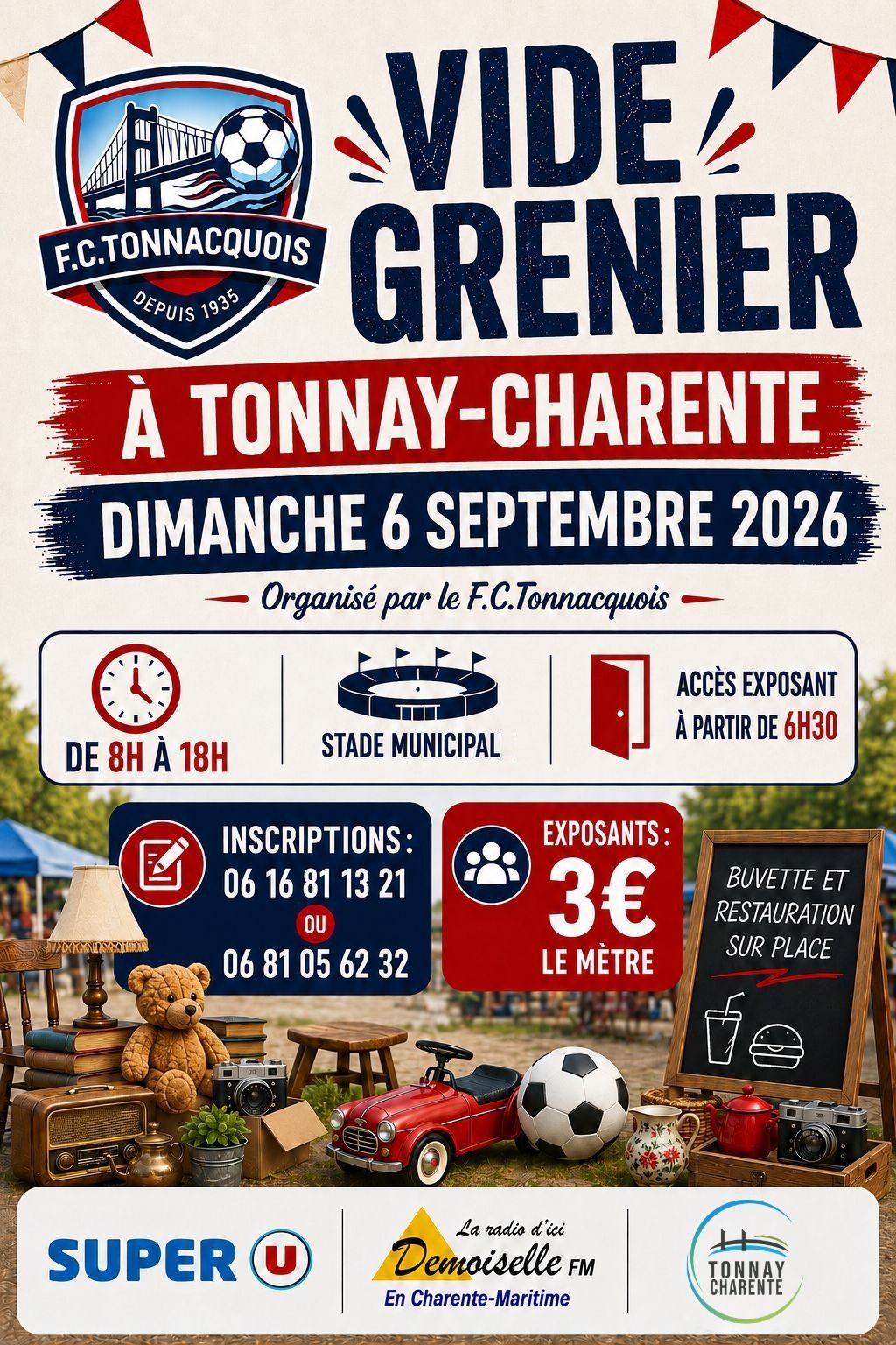 Vide grenier foot